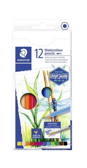 Staedtler Cravons Aquarell Ass (12)